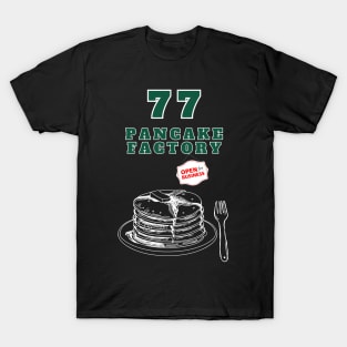 Jets 77 Pancake Factory Meme T-Shirt